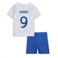 France Olivier Giroud #9 Replica Away Minikit World Cup 2022 Short Sleeve (+ pants)